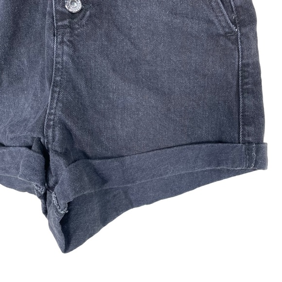 Topshop Paperbag High Rise Button Down Short - Picture 7 of 8